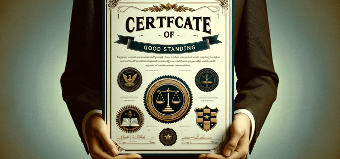存续证明（Certificate of Good Standing）附加证明书